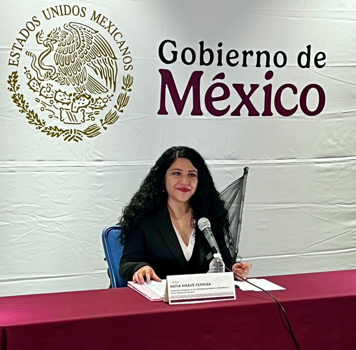 Katia Meave, delegada del, Bienestar en Jalisco