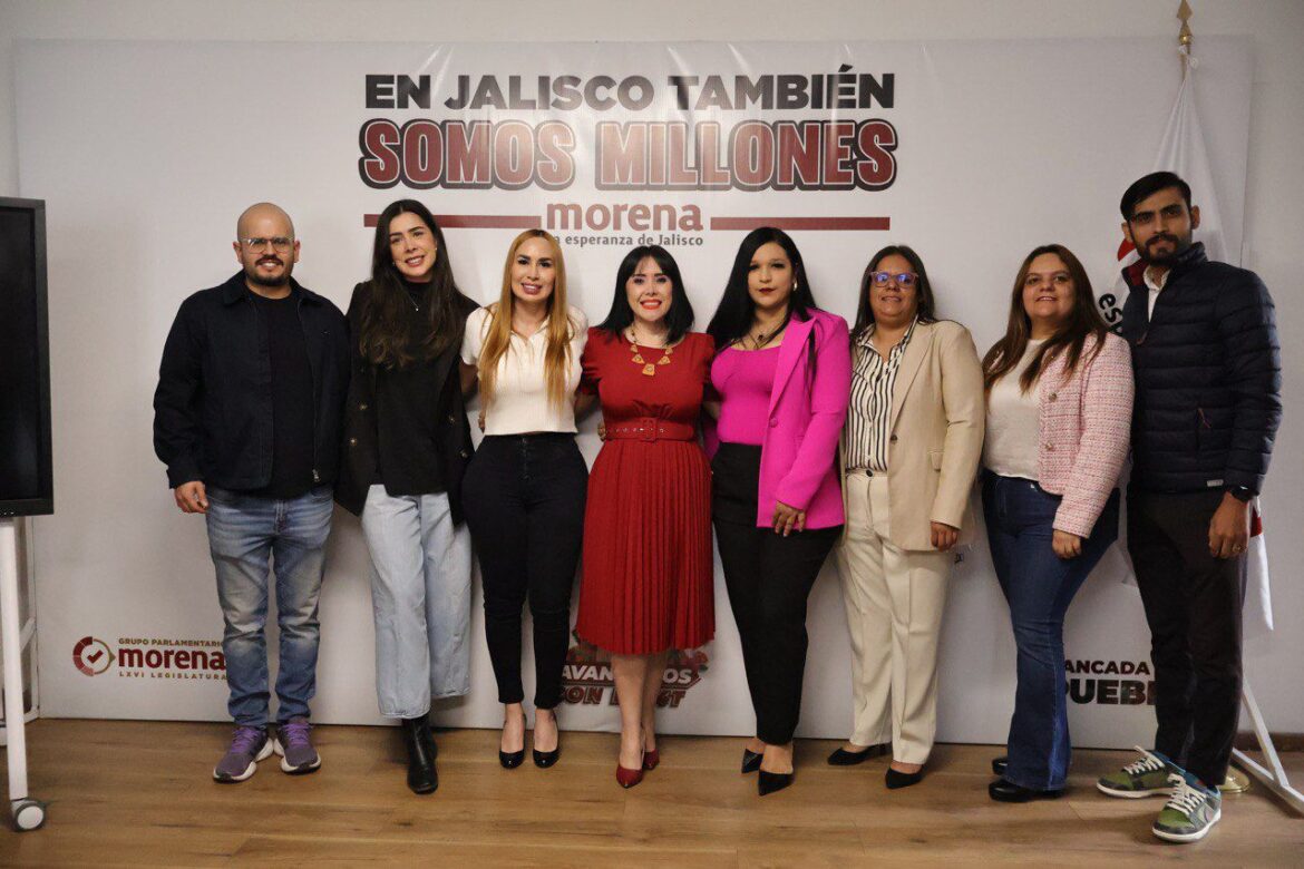 Rueda de prensa Morena Jalisco